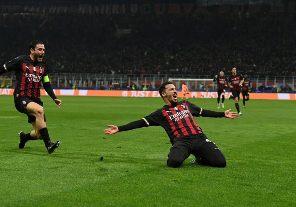 AC米兰德比战奏凯，红黑军团终结同城对手连胜纪录